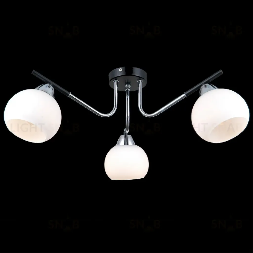 Потолочная люстра Illumico IL0713-3CSQ-24 BK CR LIBRA IL0713-3CSQ-24 BK CR LIBRA