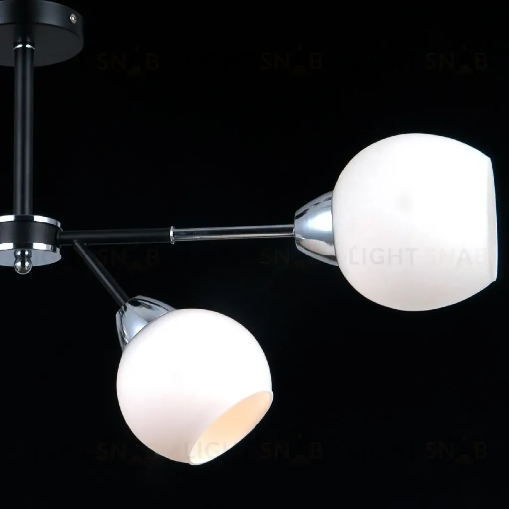 Люстра на штанге Illumico IL0715-4CSQ-24 BK CR LIBRA IL0715-4CSQ-24 BK CR LIBRA