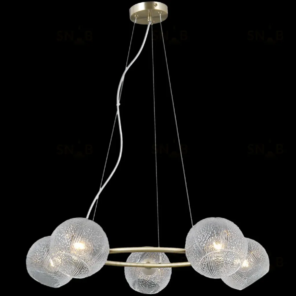 Подвесная люстра Illumico IL0728-5PSQ-24 AB ARIES IL0728-5PSQ-24 AB ARIES
