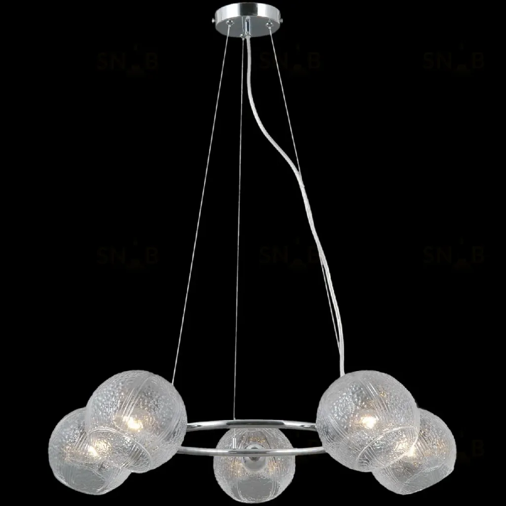 Подвесная люстра Illumico IL0728-5PSQ-24 CR ARIES IL0728-5PSQ-24 CR ARIES