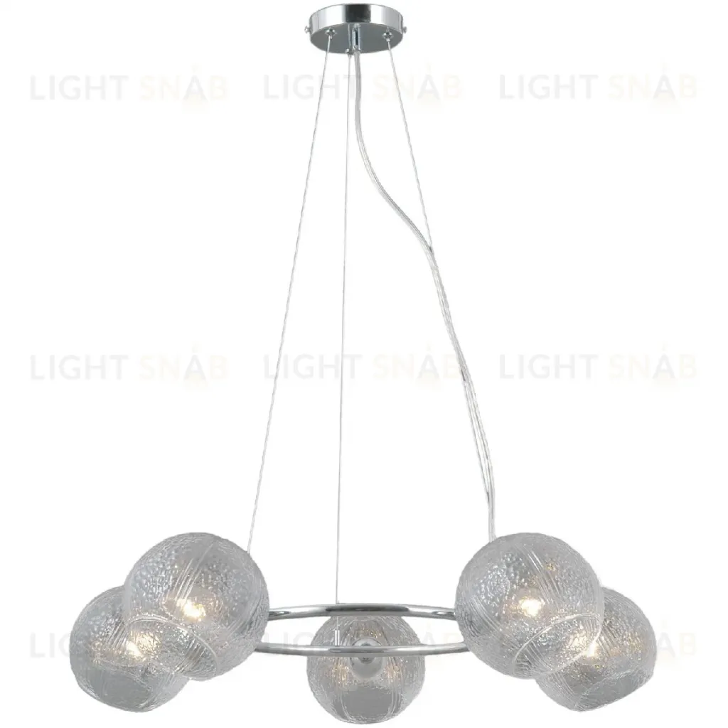 Подвесная люстра Illumico IL0728-5PSQ-24 CR ARIES IL0728-5PSQ-24 CR ARIES