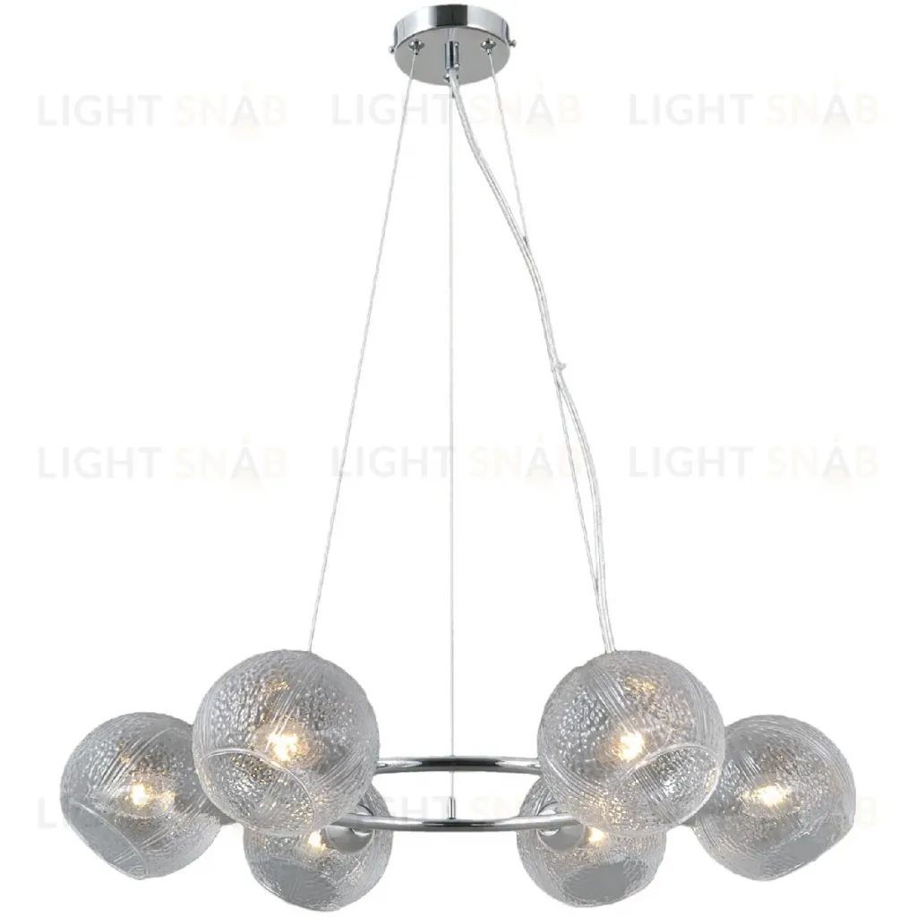 Подвесная люстра Illumico IL0728-6PSQ-24 CR ARIES IL0728-6PSQ-24 CR ARIES