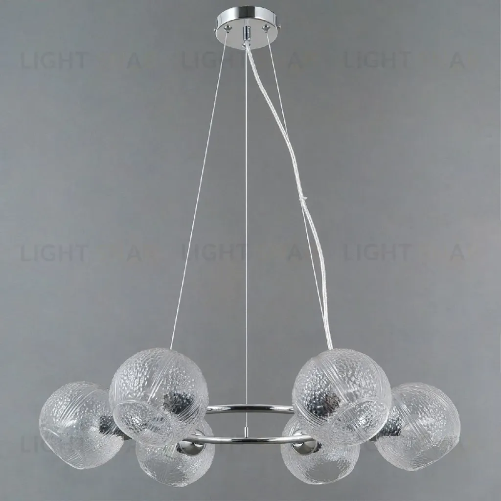 Подвесная люстра Illumico IL0728-6PSQ-24 CR ARIES IL0728-6PSQ-24 CR ARIES