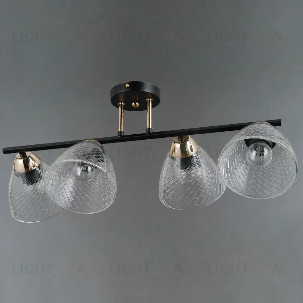 Потолочная люстра Illumico IL0739-4CSQ-24 BK FGD ARIES IL0739-4CSQ-24 BK FGD ARIES