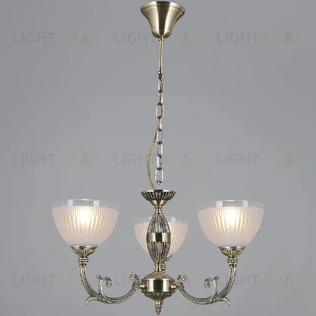 Подвесная люстра Illumico IL9939-3PSQ-24 AB CAPELLA IL9939-3PSQ-24 AB CAPELLA