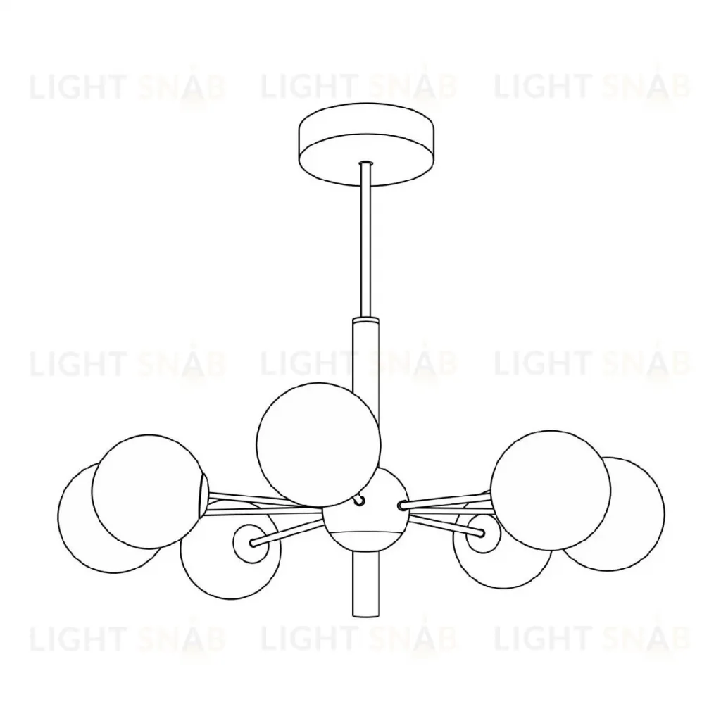 Люстра на штанге Citilux Tonga CL212173 CL212173