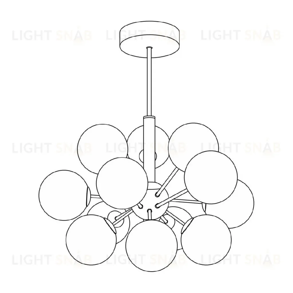 Люстра на штанге Citilux Tonga CL212183 CL212183
