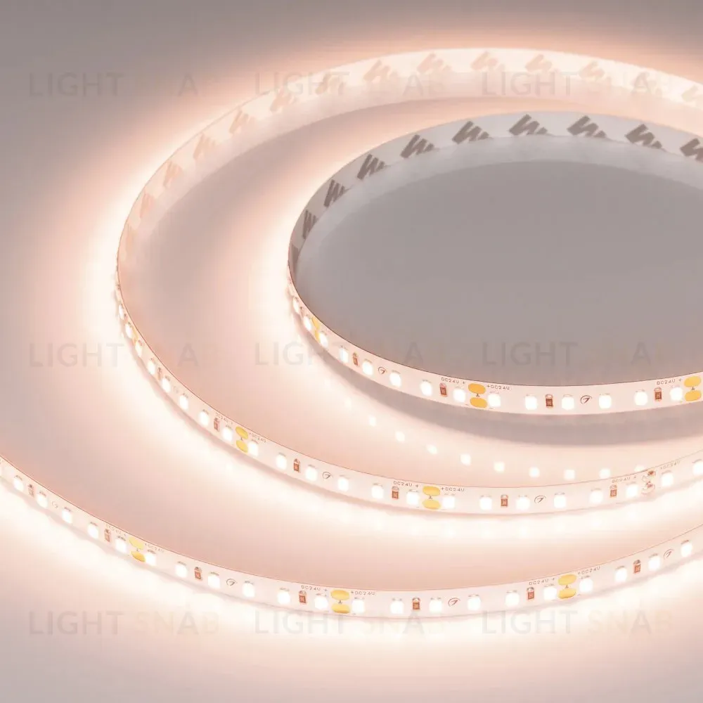Светодиодная лента Arlight RT-A120-8mm 24V Peach Fuzz (9.6 W/m, IP20, 5m) 047719 047719