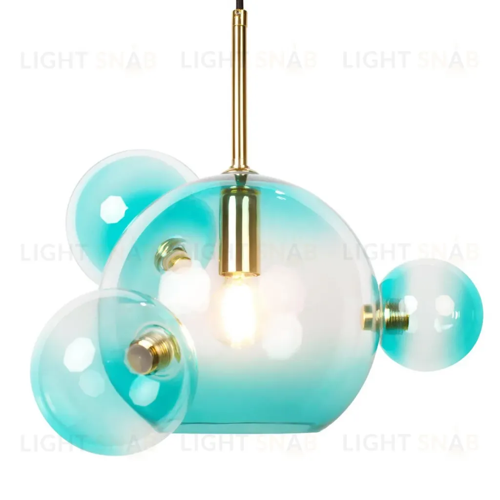 Подвесной светильник Loft IT Bolle 2027-P4 Blue mini 2027-P4 Blue mini