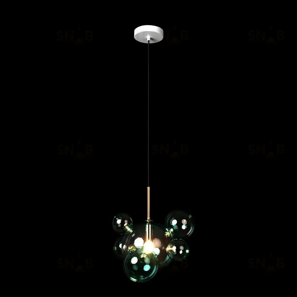Подвесной светильник Loft IT Bolle 2027-P6 Blue mini 2027-P6 Blue mini