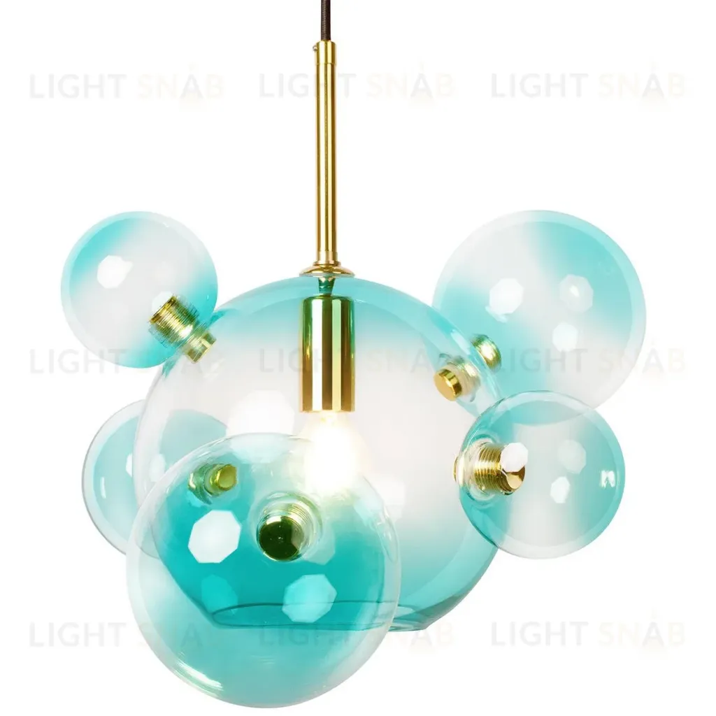 Подвесной светильник Loft IT Bolle 2027-P6 Blue mini 2027-P6 Blue mini