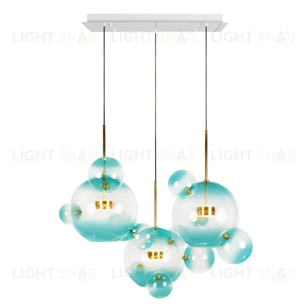 Подвесная люстра Loft IT Bolle 2027-S3 Blue 2027-S3 Blue