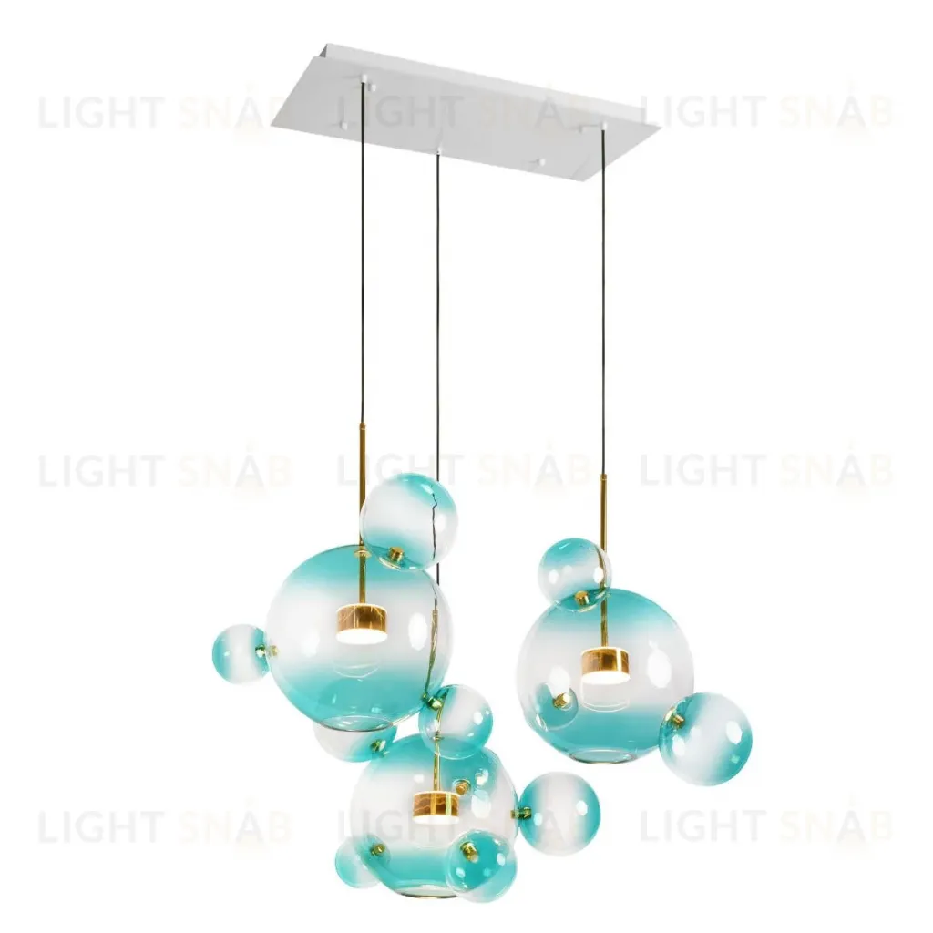 Подвесная люстра Loft IT Bolle 2027-S3 Blue 2027-S3 Blue