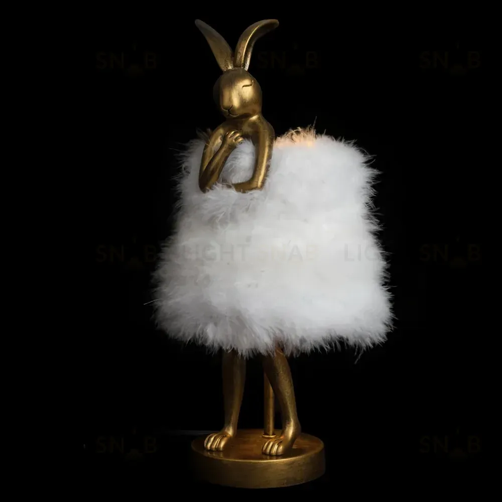 Настольная лампа Loft IT Lapine 10315/A White fluff 10315/A White fluff