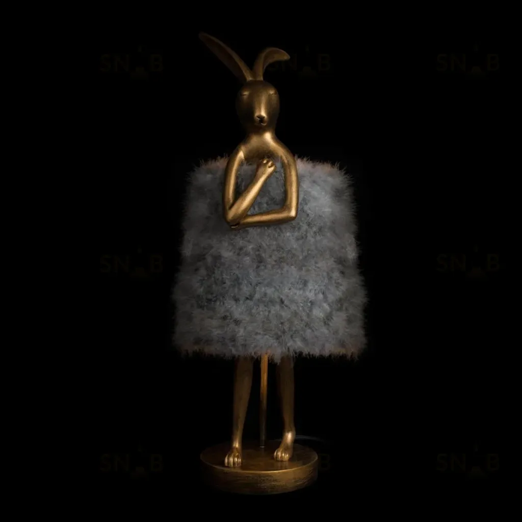 Настольная лампа Loft IT Lapine 10315/B Grey fluff 10315/B Grey fluff