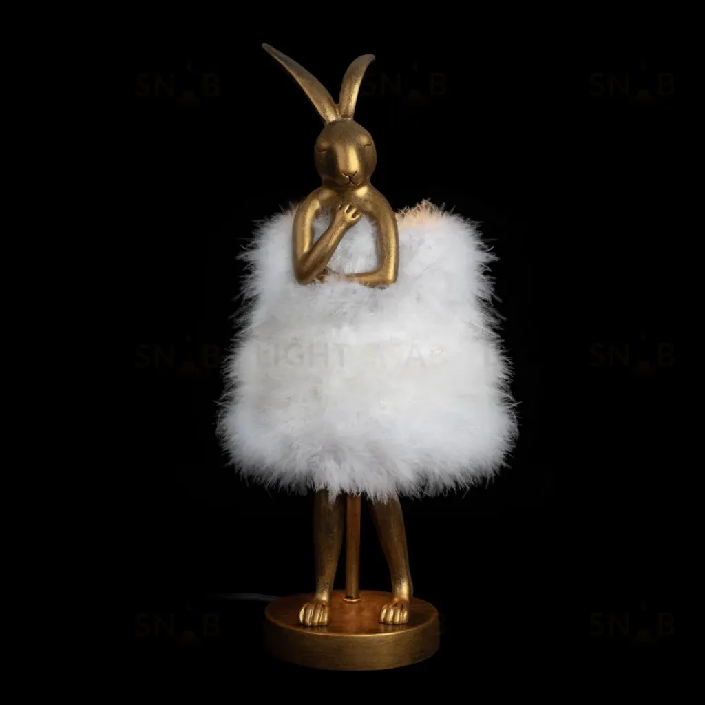 Настольная лампа Loft IT Lapine 10315/A White fluff 10315/A White fluff