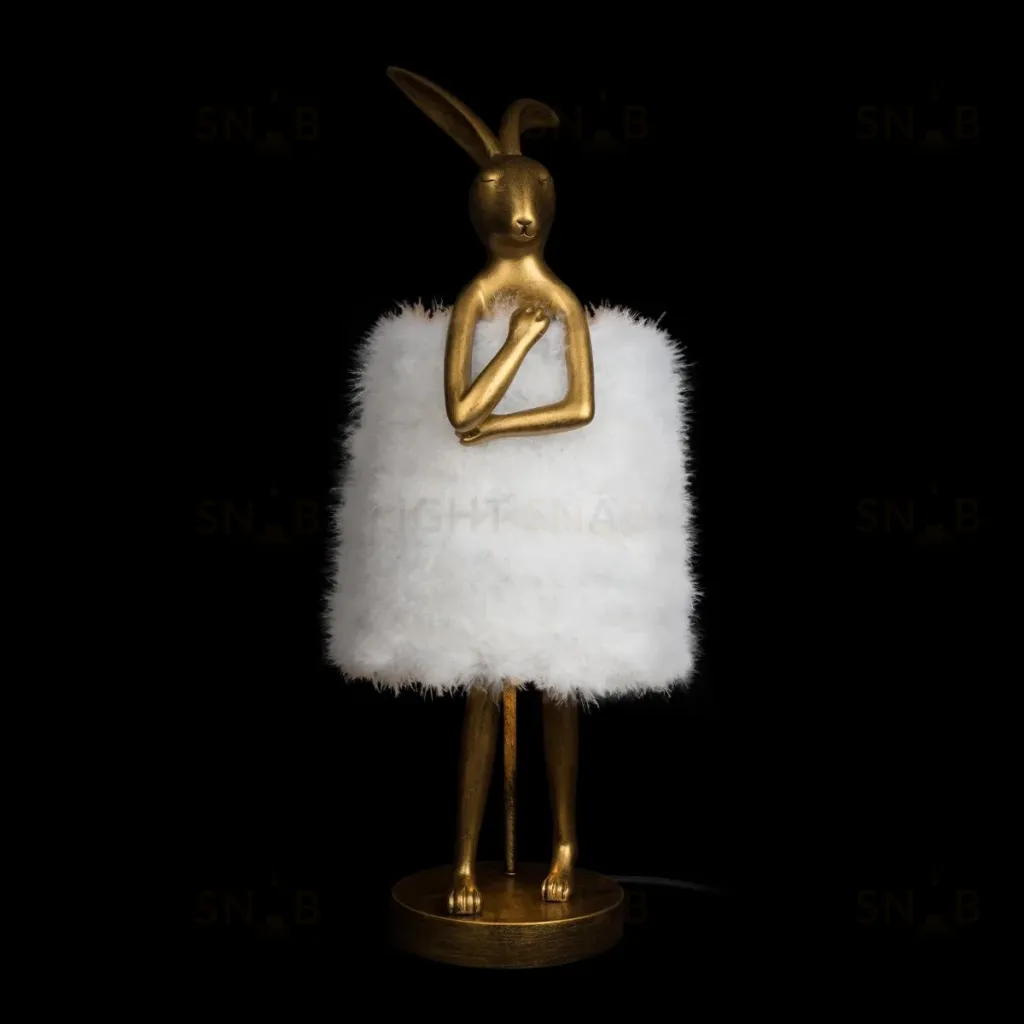 Настольная лампа Loft IT Lapine 10315/B White fluff 10315/B White fluff