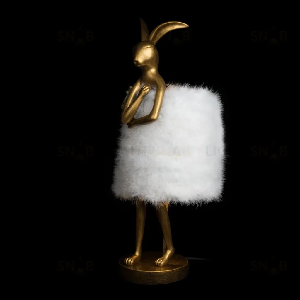 Настольная лампа Loft IT Lapine 10315/B White fluff 10315/B White fluff