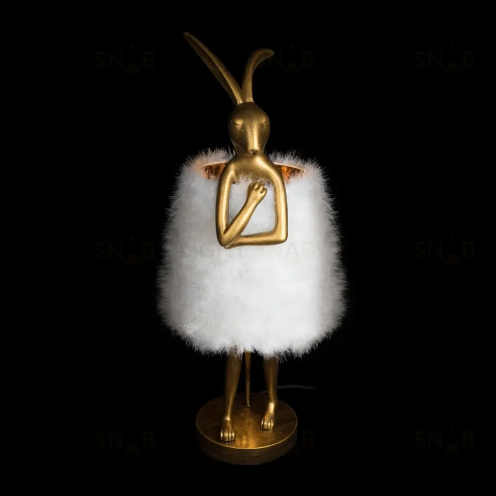 Настольная лампа Loft IT Lapine 10315/B White fluff 10315/B White fluff