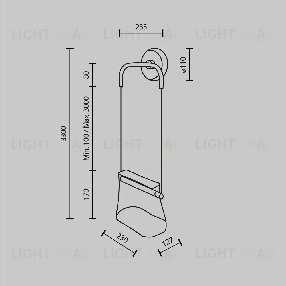 Настенный светильник Maytoni Cabaret MOD170WL-L8BS3K1 MOD170WL-L8BS3K1