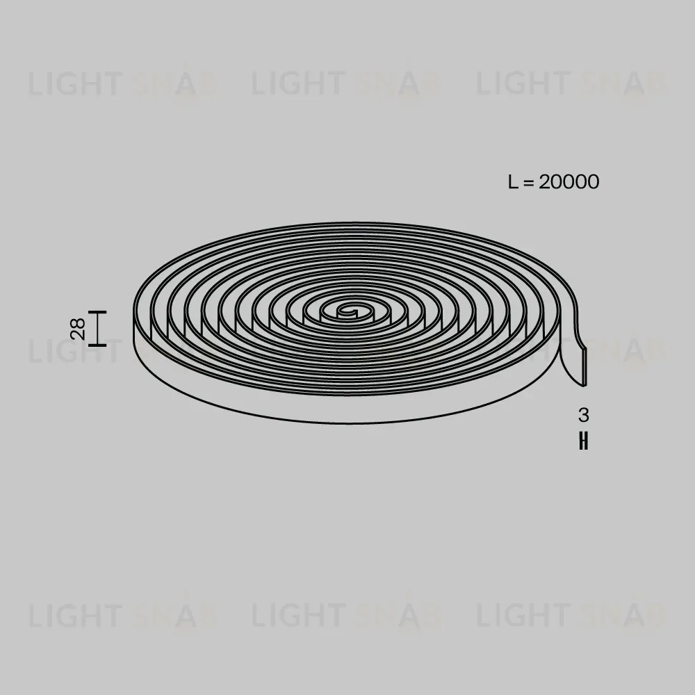 Токопроводящая текстильная лента Maytoni Parity TRX130-1.20DB TRX130-1.20DB