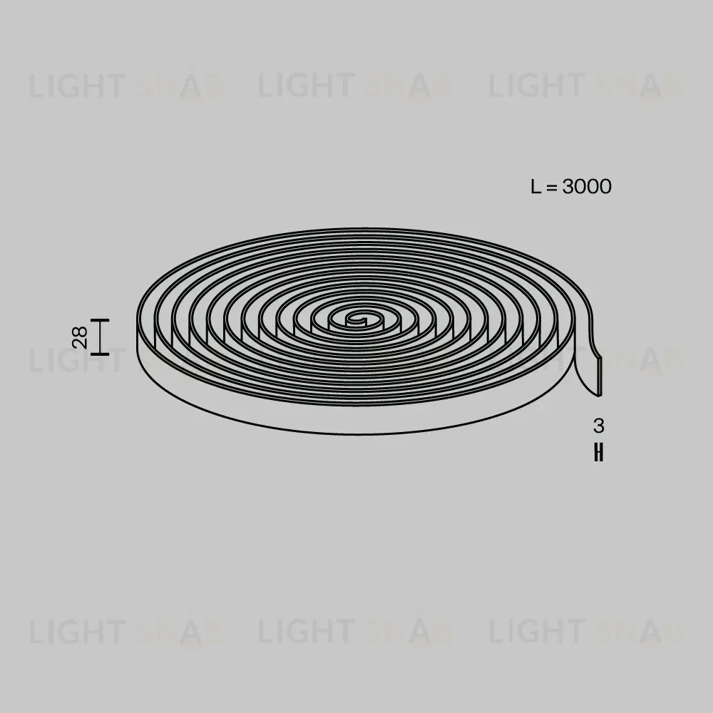 Токопроводящая текстильная лента Maytoni Parity TRX130-1.3DB TRX130-1.3DB