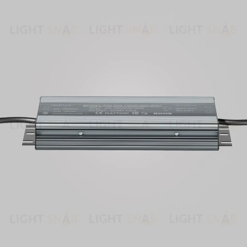 Блок питания Maytoni Power Supply Magnetic PSL008-150W-48V-IP67 PSL008-150W-48V-IP67