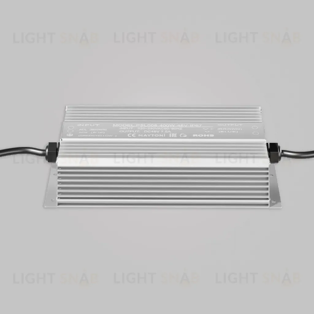 Блок питания Maytoni Power Supply Magnetic PSL008-400W-48V-IP67 PSL008-400W-48V-IP67
