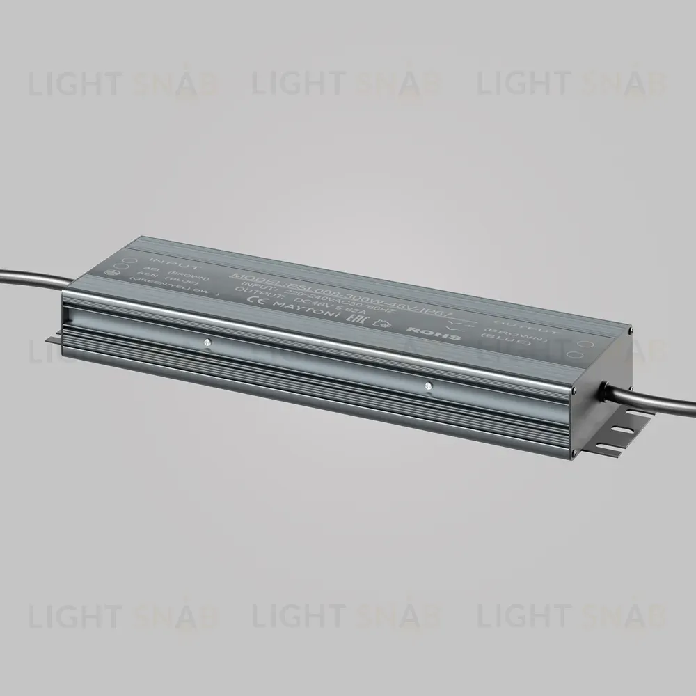 Блок питания Maytoni Power Supply Magnetic PSL008-300W-48V-IP67 PSL008-300W-48V-IP67