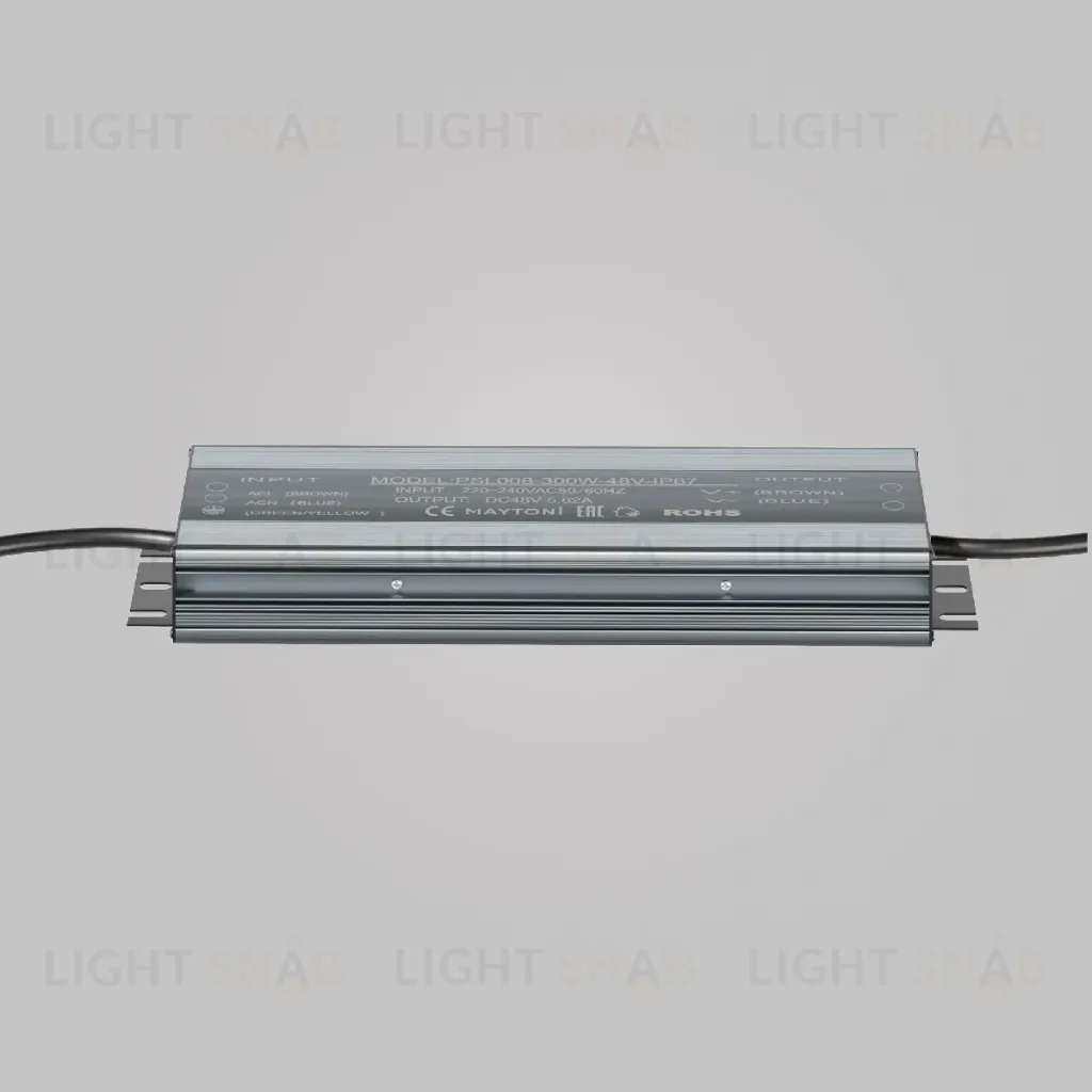 Блок питания Maytoni Power Supply Magnetic PSL008-300W-48V-IP67 PSL008-300W-48V-IP67