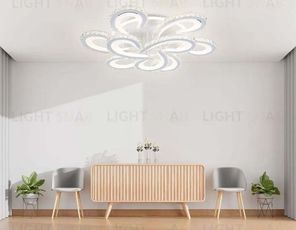 Потолочная люстра Ambrella Light Acrylica Ice FA1704 FA1704