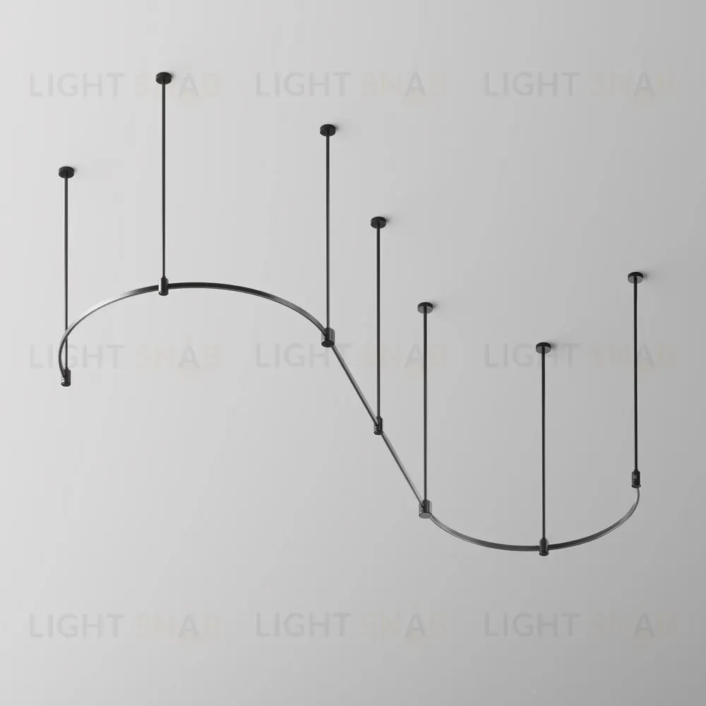 Шинопровод магнитный полукруг Maytoni Flarity TRX154-SR-D800-B TRX154-SR-D800-B
