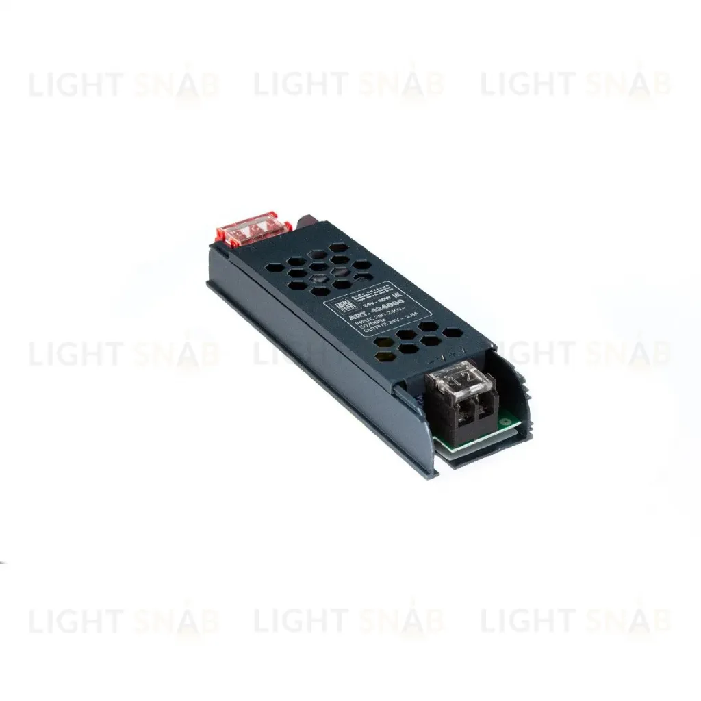 Блок питания для светодиодной ленты Lightstar 60Вт DC24В 2.5А IP20 424060 424060