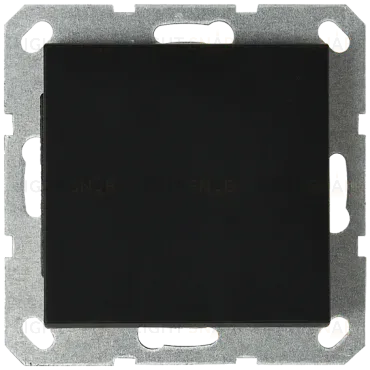 Накладка-заглушка Jasmart черный матовый (soft touch) в комплекте с суппортом G8001PB G8001PB