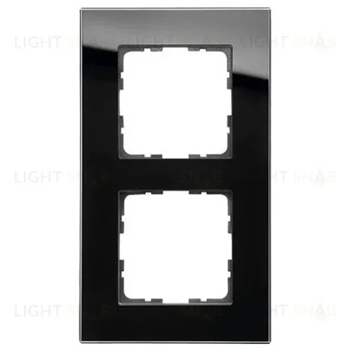 Рамка Jasmart G-Glass 2-постовая G1002GB G1002GB
