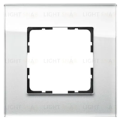 Рамка Jasmart G-Glass 1-постовая G1001GW G1001GW