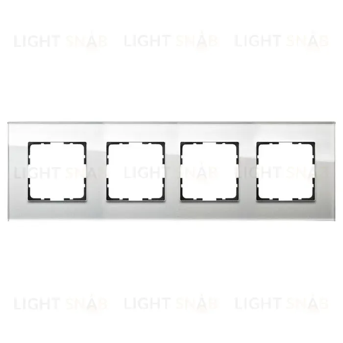 Рамка Jasmart G-Glass 4-постовая G1004GW G1004GW