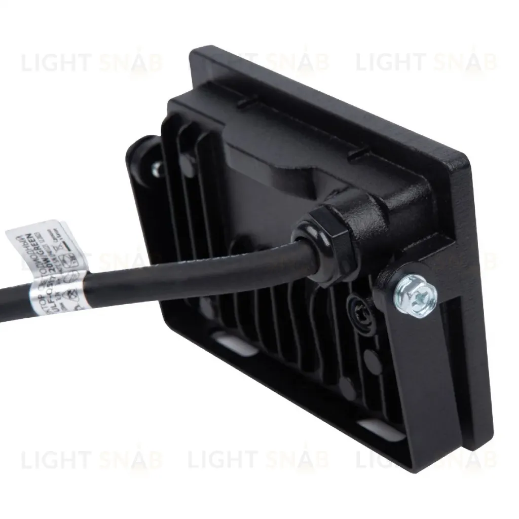 Прожектор Volpe ULF-Q517 20W/GREEN IP65 220-240V BLACK UL-00011652 ULF-Q517 20W/GREEN IP65 220-240V BLACK