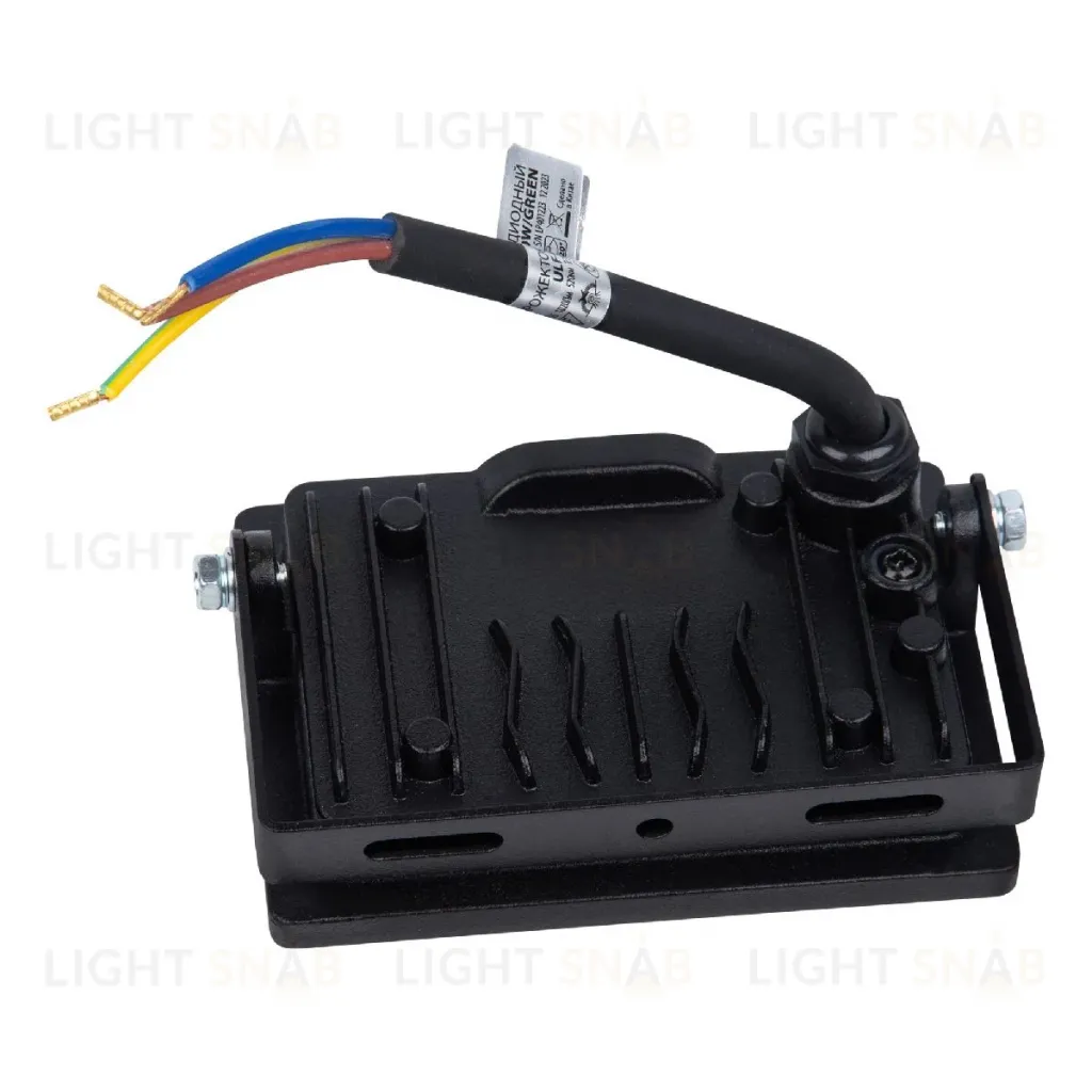 Прожектор Volpe ULF-Q517 20W/GREEN IP65 220-240V BLACK UL-00011652 ULF-Q517 20W/GREEN IP65 220-240V BLACK