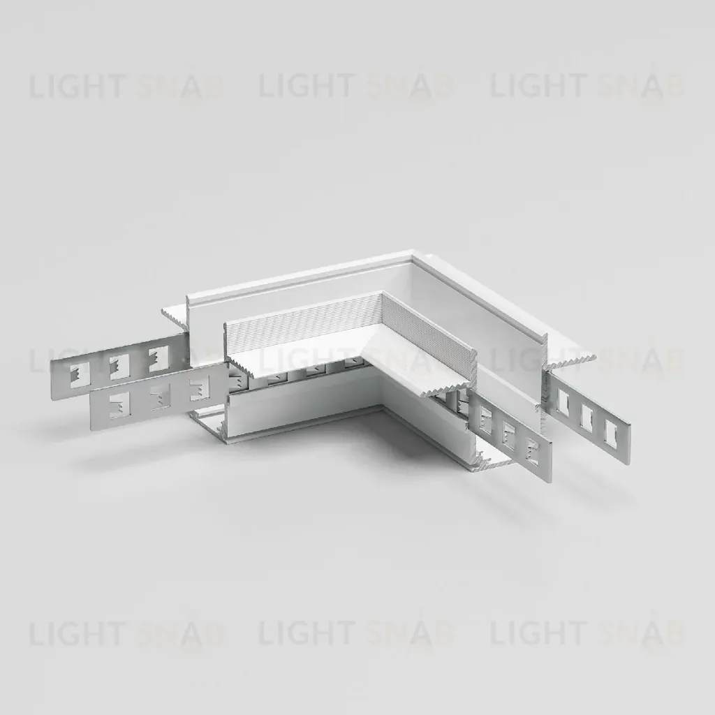 Коннектор угловой для встраиваемого шинопровода Elektrostandard Slim Magnetic 4690389206733 85214/00 a067509 4690389206733