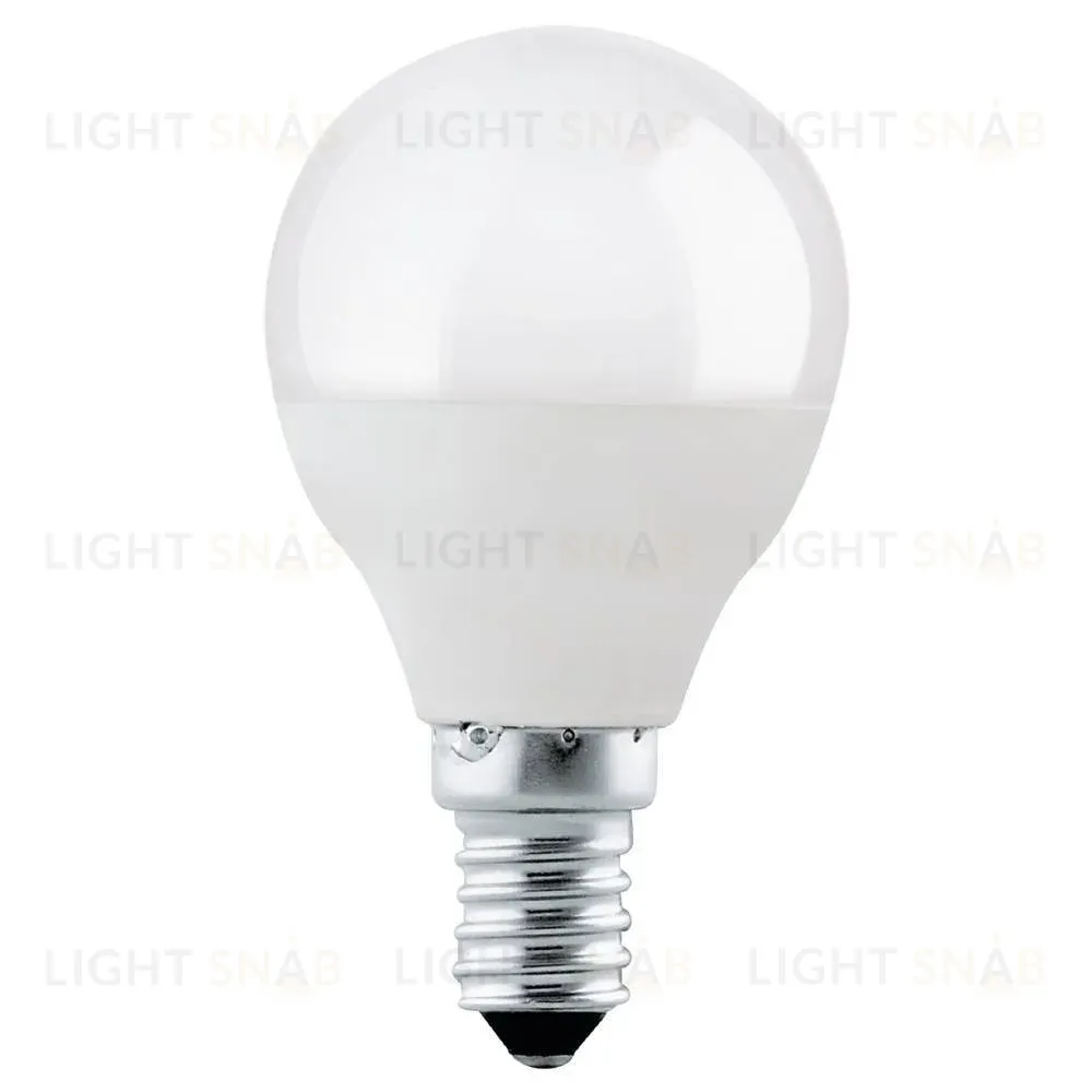 Лампа светодиодная Eglo P45 5W(E14) 470lm 2700K опаловый 11924 11924