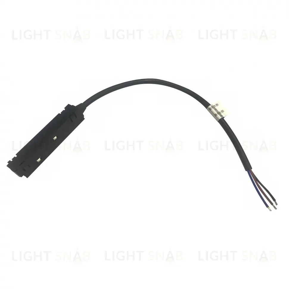 Ввод питания для магнитного шинопровода iLedex Vision48-22 POWER INN 4822-L390-BK POWER INN 4822-L390-BK
