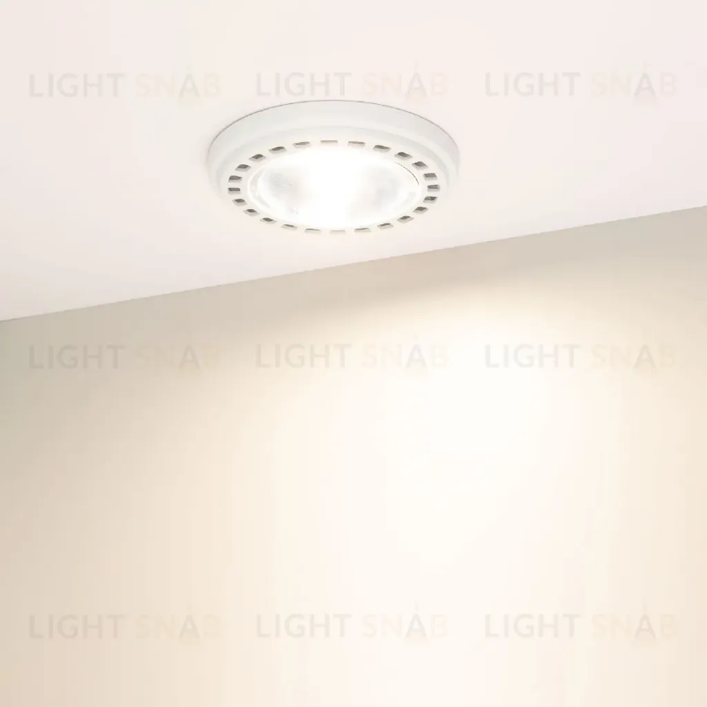 Светодиодная лампа Arlight AR111-UNIT-G53-15W- Warm3000 (WH, 24 deg, 12V) 025640 025640