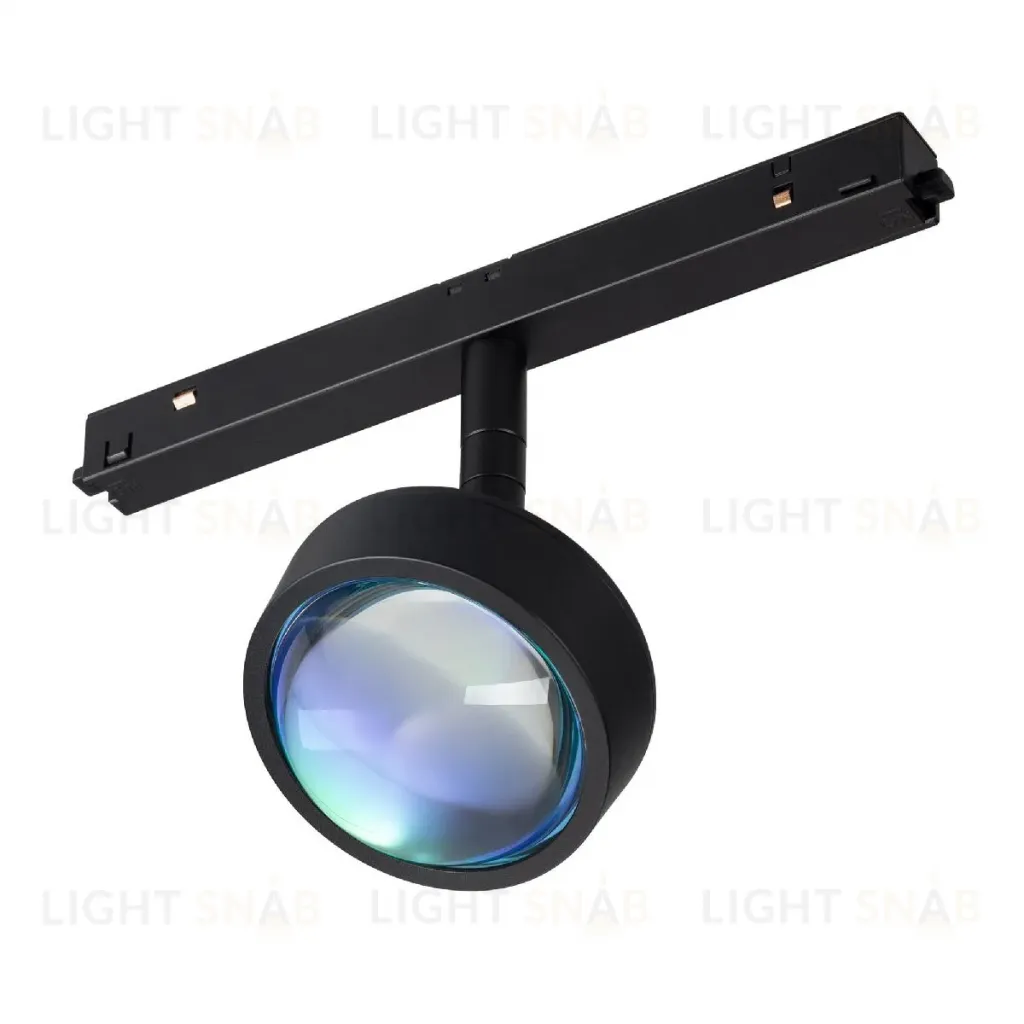 Трековый магнитный светильник Arlight MAG-ORIENT-SUNSET-R76-6W Day4000-MIX (BK, 70 deg, 48V, TUYA) 048331 048331