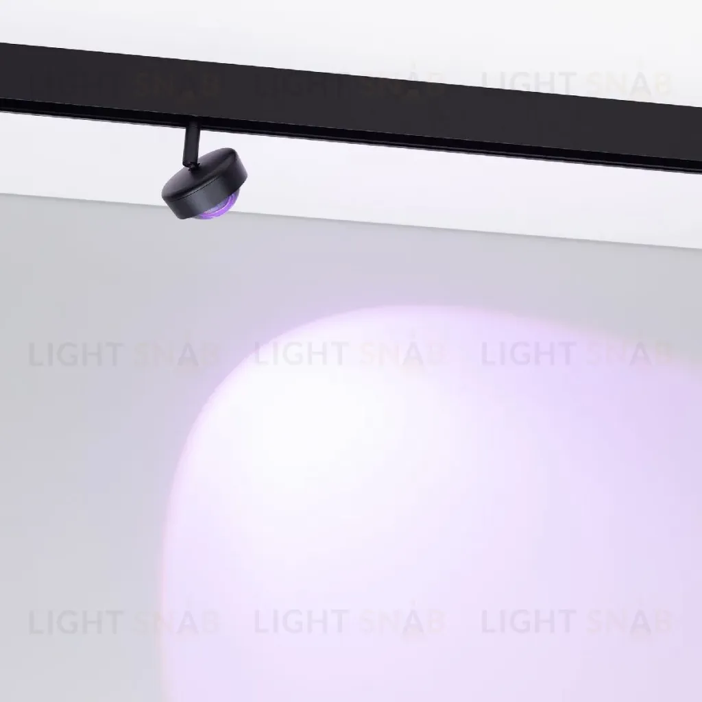 Трековый магнитный светильник Arlight MAG-ORIENT-SUNSET-R76-6W Day4000-MIX (BK, 70 deg, 48V, TUYA) 048331 048331
