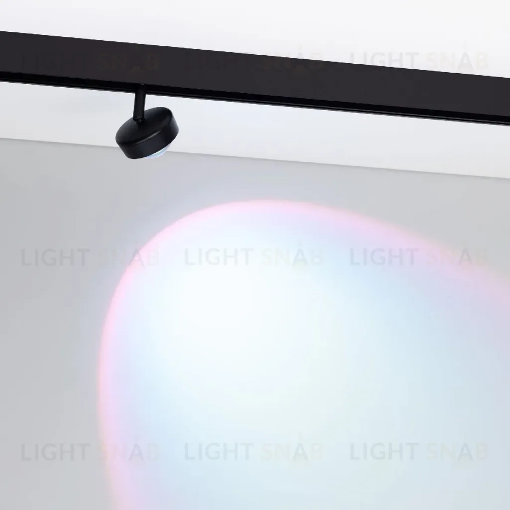 Трековый магнитный светильник Arlight MAG-ORIENT-SUNSET-R76-6W Day4000-MIX (BK, 70 deg, 48V, TUYA) 048331 048331