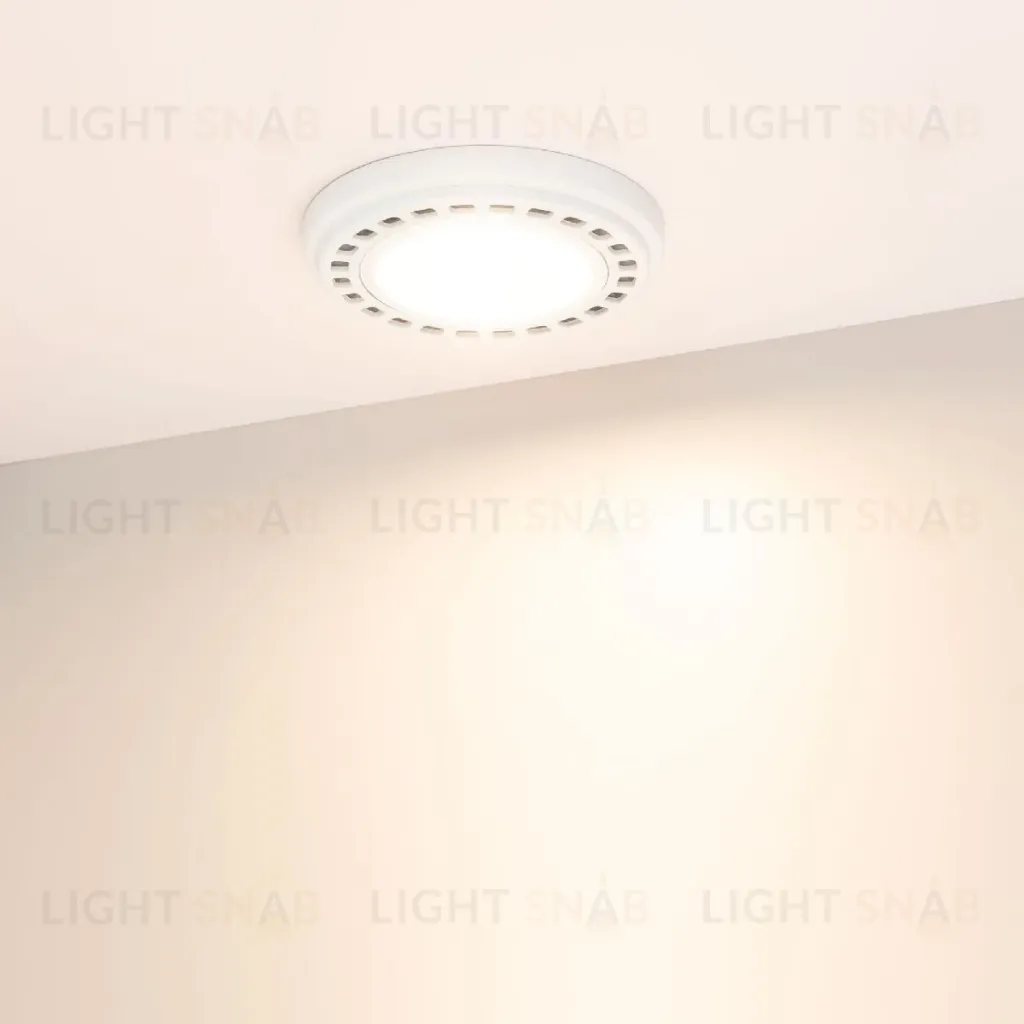 Светодиодная лампа Arlight AR111-UNIT-GU10-15W-DIM Warm3000 (WH, 120 deg, 230V) 026890 026890