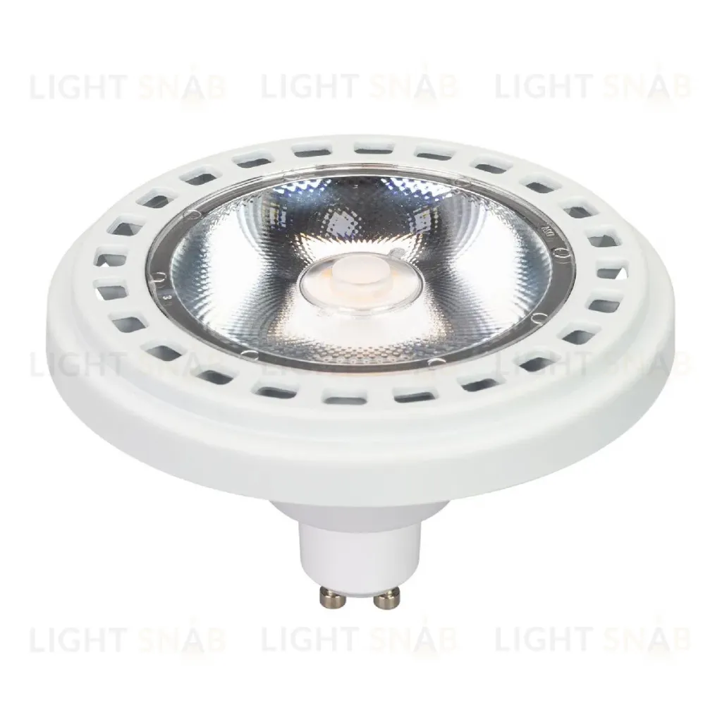 Светодиодная лампа Arlight AR111-UNIT-GU10-15W-DIM Warm3000 (WH, 24 deg, 230V) 026867 026867
