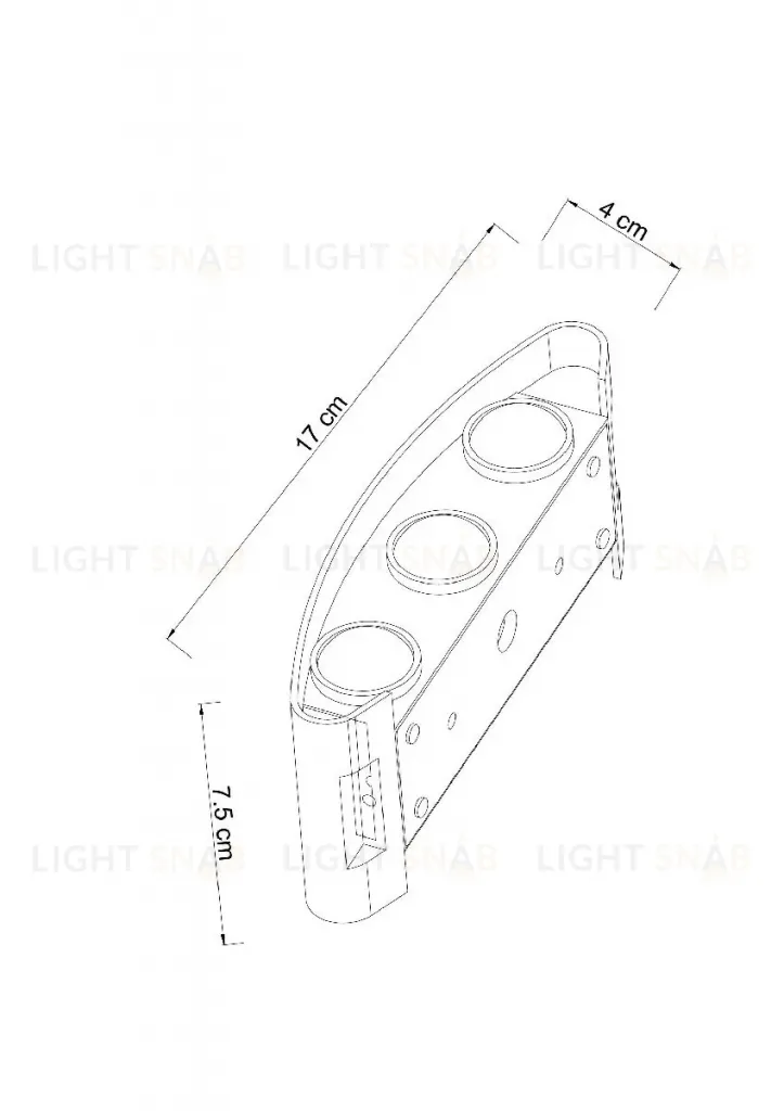 Архитектурный светильник Arte Lamp Bosto A3122AL-6WH A3122AL-6WH