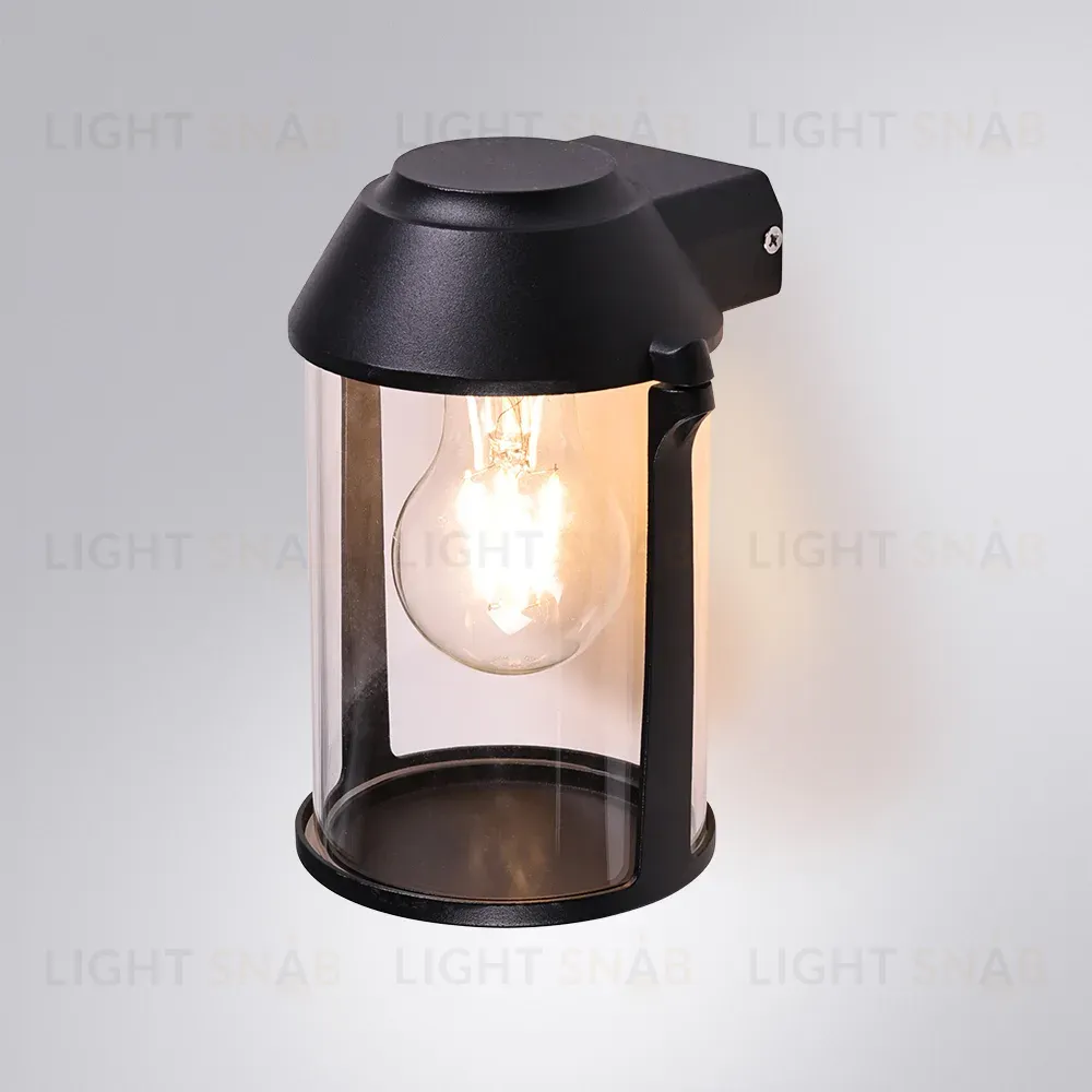 Уличный настенный светильник Arte Lamp Minchir A8306AL-1BK A8306AL-1BK